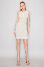 Vestido Blashe sin Mangas Liso para Damas