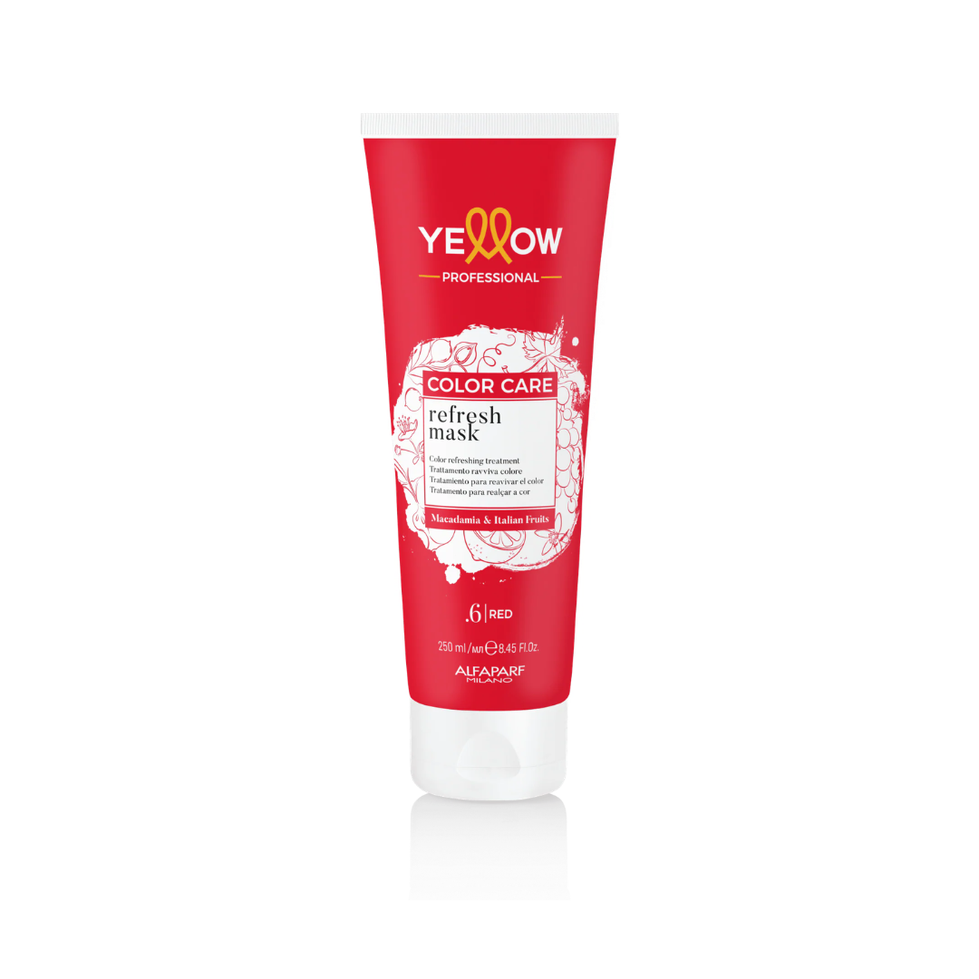 MASCARILLA YELLOW DE COLOR ROJO .6 250 ML