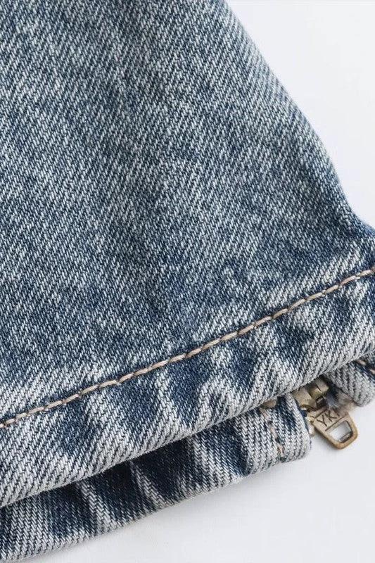 Blusa Halter Jeans Lisa P/ Damas by Youme