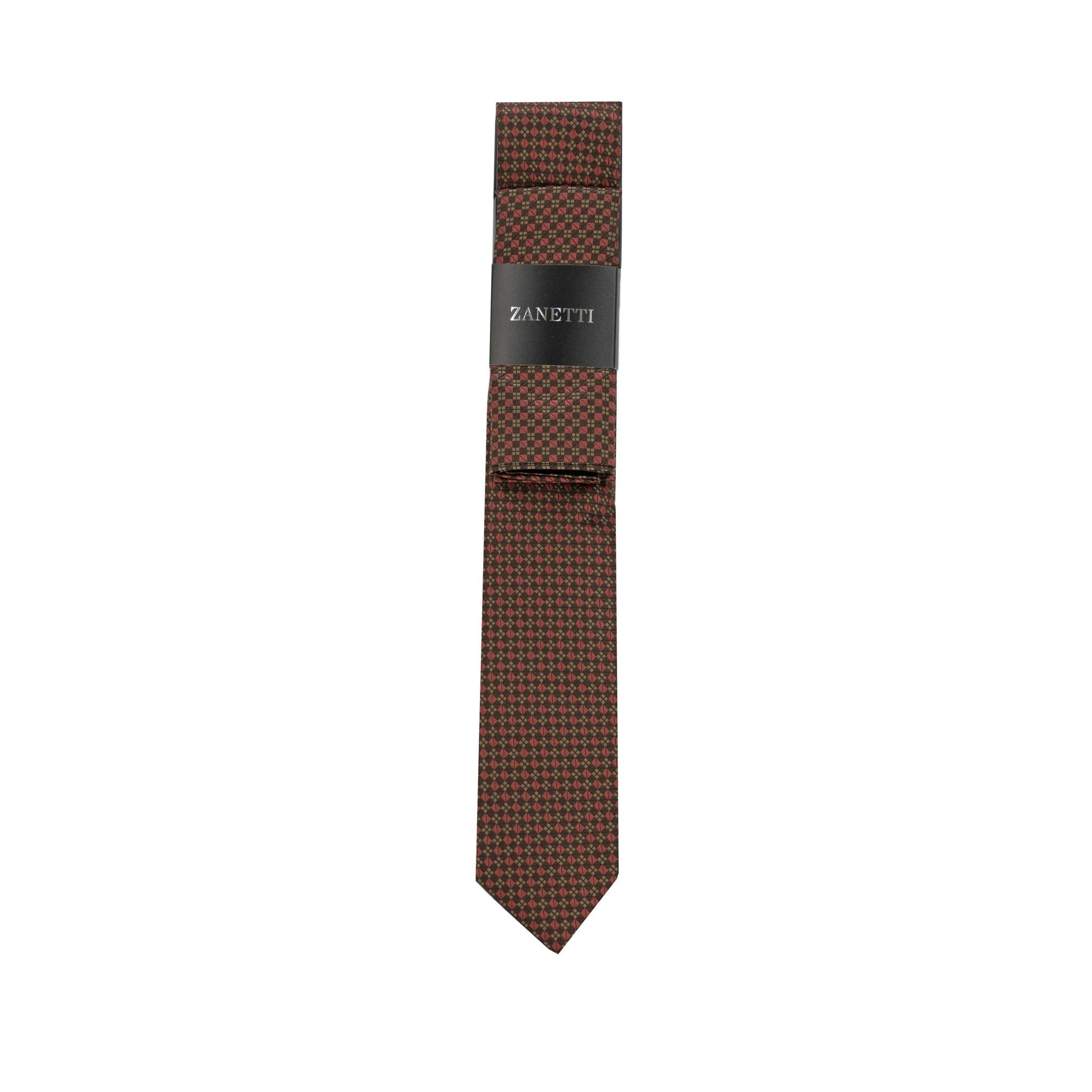 Corbata y Pañuelo Zanetti Set P/ Caballeros by Zanetti