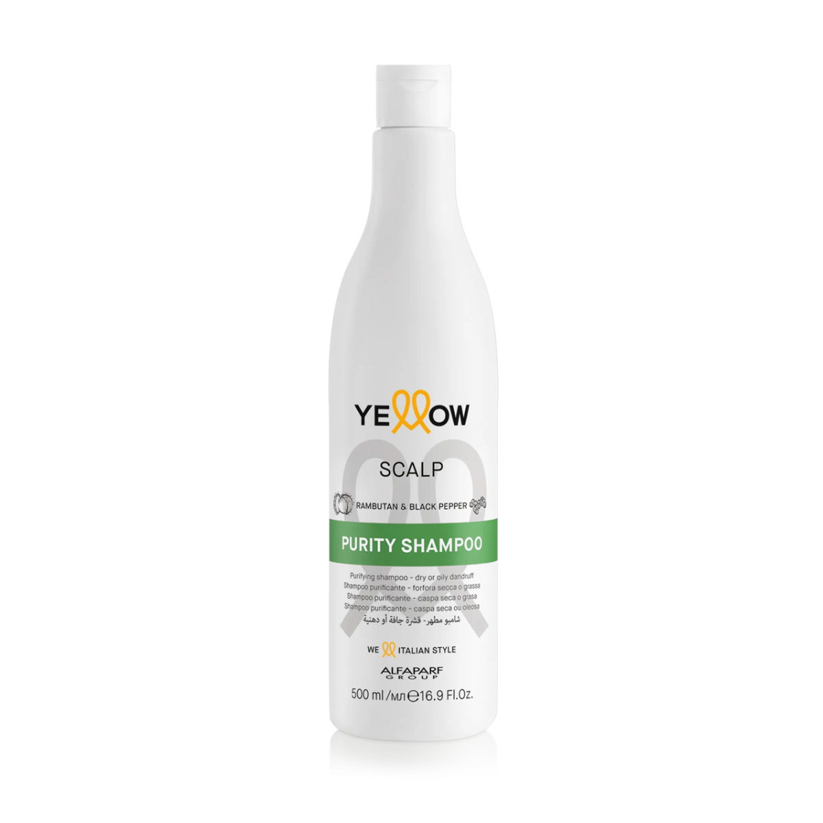 SHAMPOO YELLOW PURITY SCALP 500 ML
