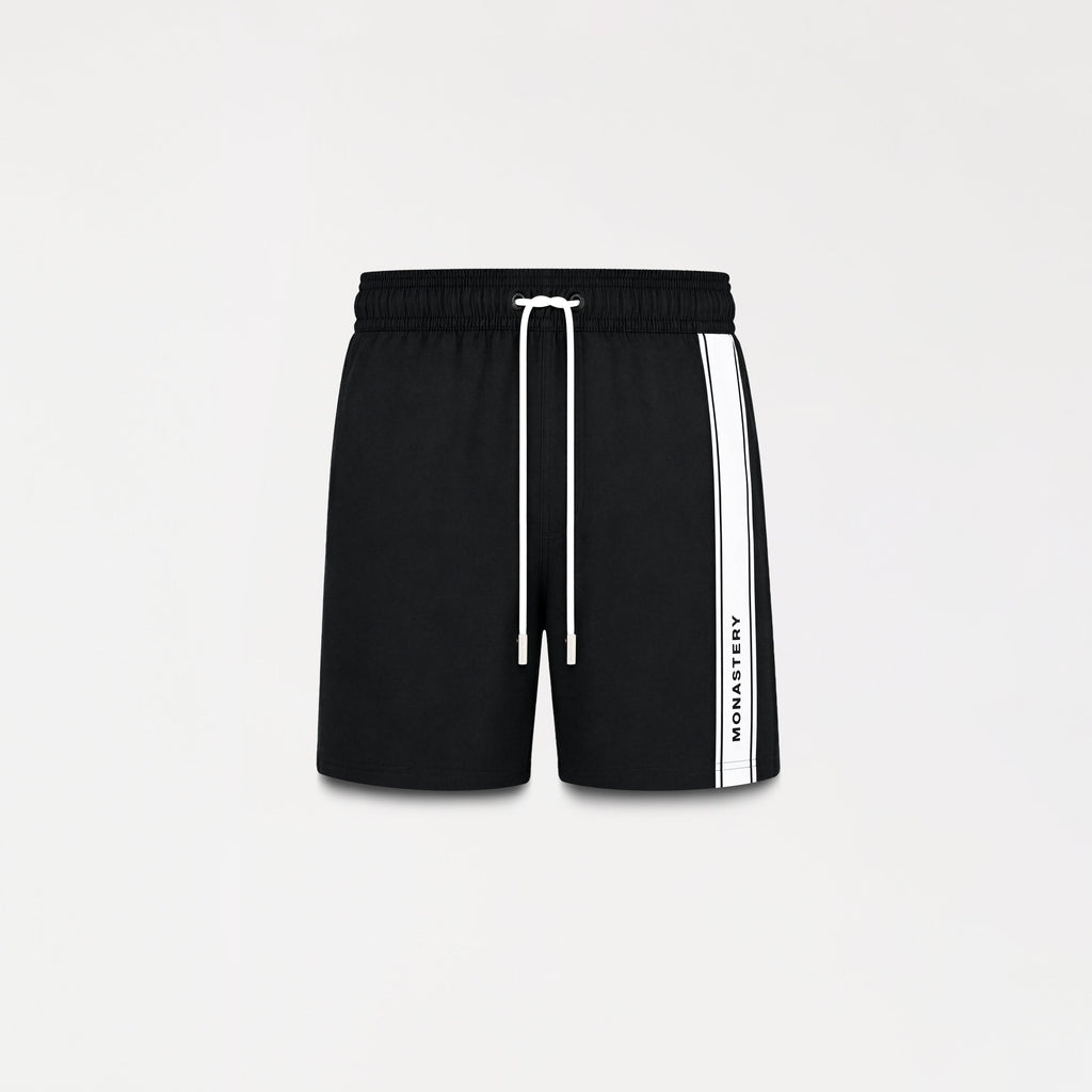 Swim short men, color/material negro, marca Monastery – vista 2