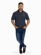 Poloshirt 1492 Mangas Cortas Rayas Para Caballeros by 1492