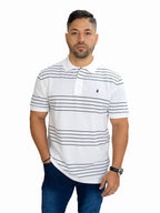 Poloshirt 1492 Mangas Cortas Rayas Para Caballeros by 1492