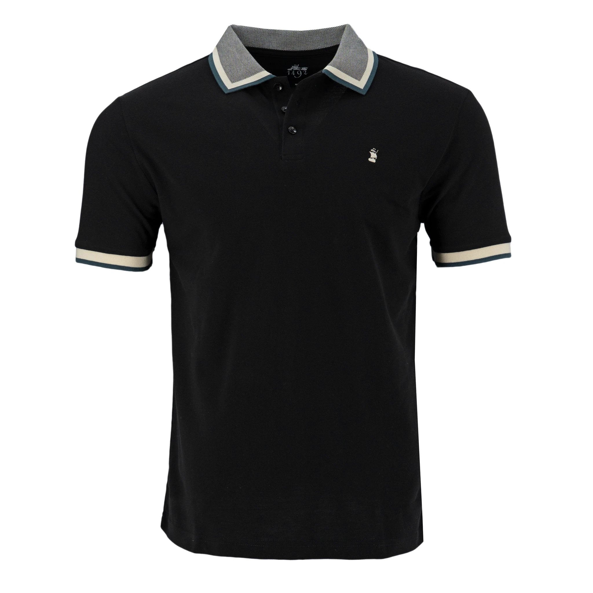 Poloshirt 1492 Mangas Cortas Liso Para Caballeros by 1492