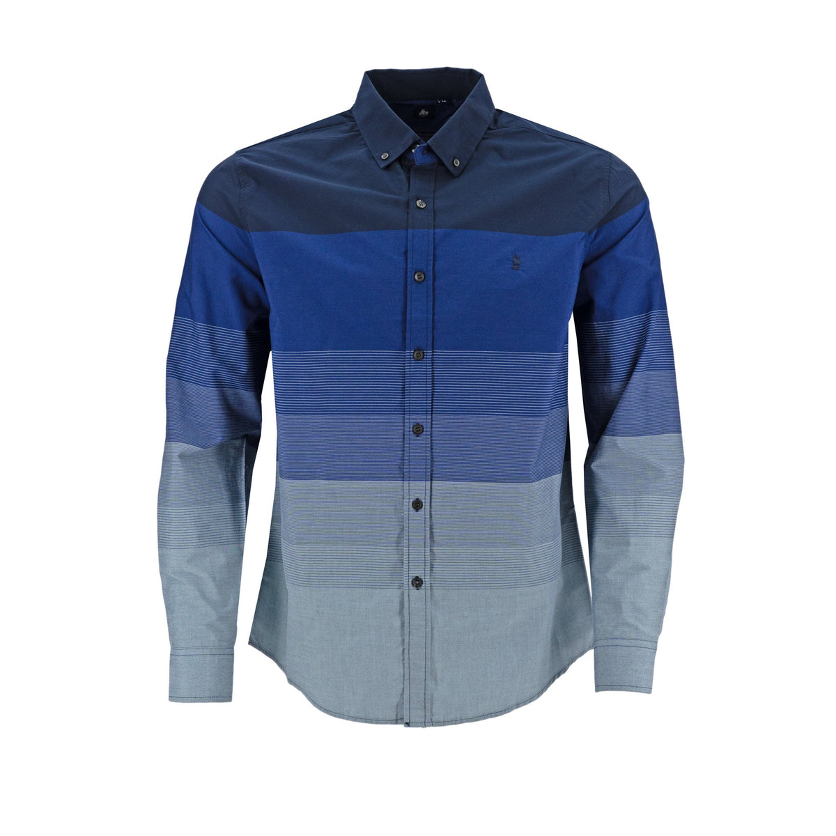 Camisa 1492 de Rayas de Mangas Largas para Caballeros