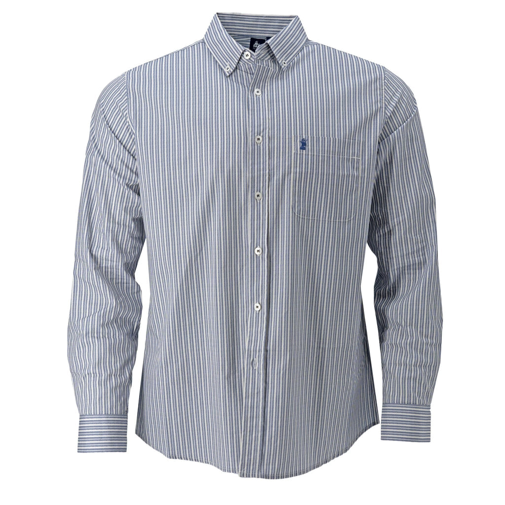 Camisa 1492 Mangas Largas Rayas Para Caballeros by 1492