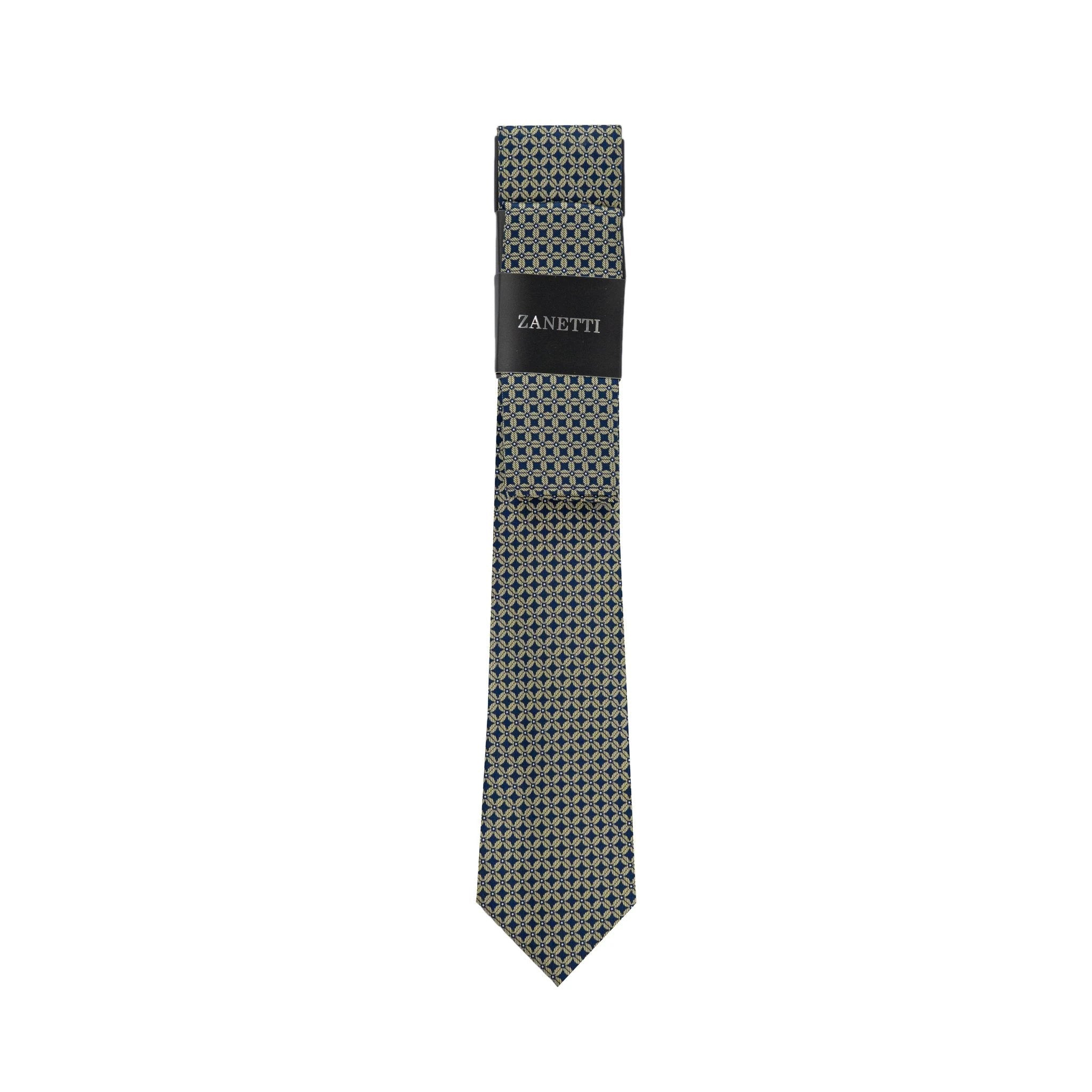 Corbata Zanetti Con Pañuelo Para Caballeros by Zanetti