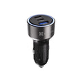 ADAPTADOR KLIPX CAR CHARGER 60W USBC PD30WUSBA QCBLACK