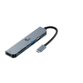 ADAPTADOR XTECH MULTIPUERTOS USBC 7EN1 SILVER