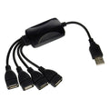 ADAPTADOR XTECH USB 204 PT25CM