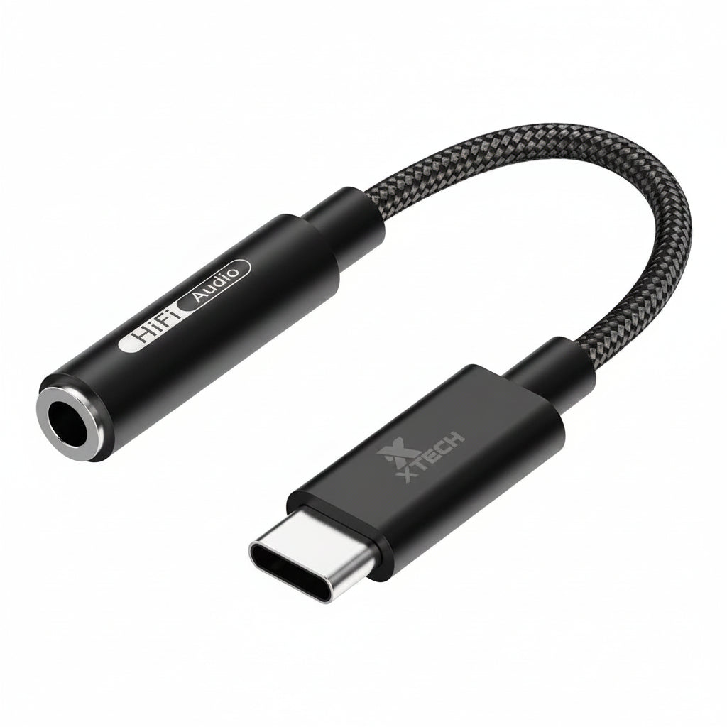 ADAPTADOR XTECH USBC TO 35MMF JACK