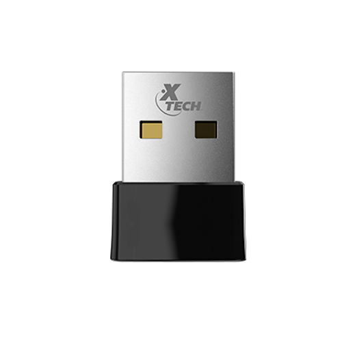ADAPTADOR XTECH USB NANO WIRELESS AC DUAL BAND