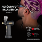 Aerógrafo Inalámbrico Profesional WMARK NG-AB001