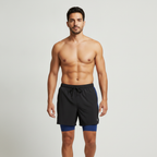 Pantalón Corto 1492 Deportivo para Caballeros con modelo (AI)
