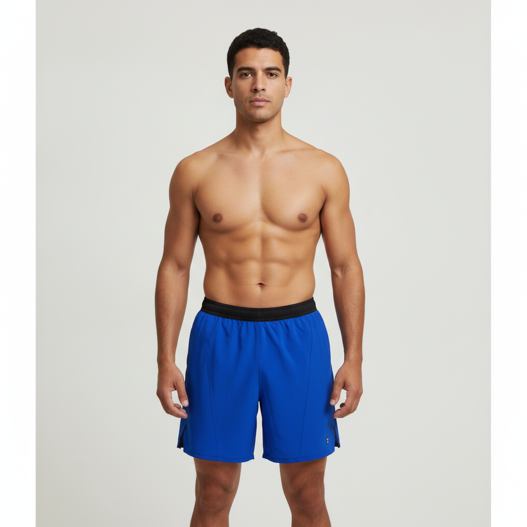 Pantalón Corto 1492 Deportivo para Caballeros con modelo (AI)