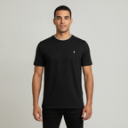 Camiseta Lisa de Mangas Cortas 1492 para Caballeros con modelo (AI)