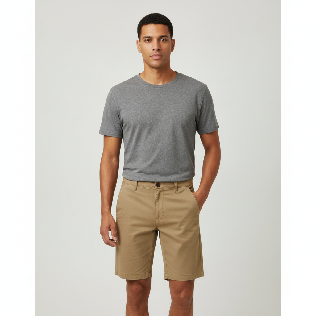 Pantalón Corto Beverly Hills para Caballeros con modelo (AI)