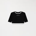 AITANA CROP TOP WOMEN BLACK - Monastery | Tienda Oficial Colombia