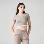 AITANA CROP TOP WOMEN CINDER - Monastery | Tienda Oficial Colombia