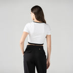 AITANA CROP TOP WOMEN WHITE - Monastery | Tienda Oficial Colombia