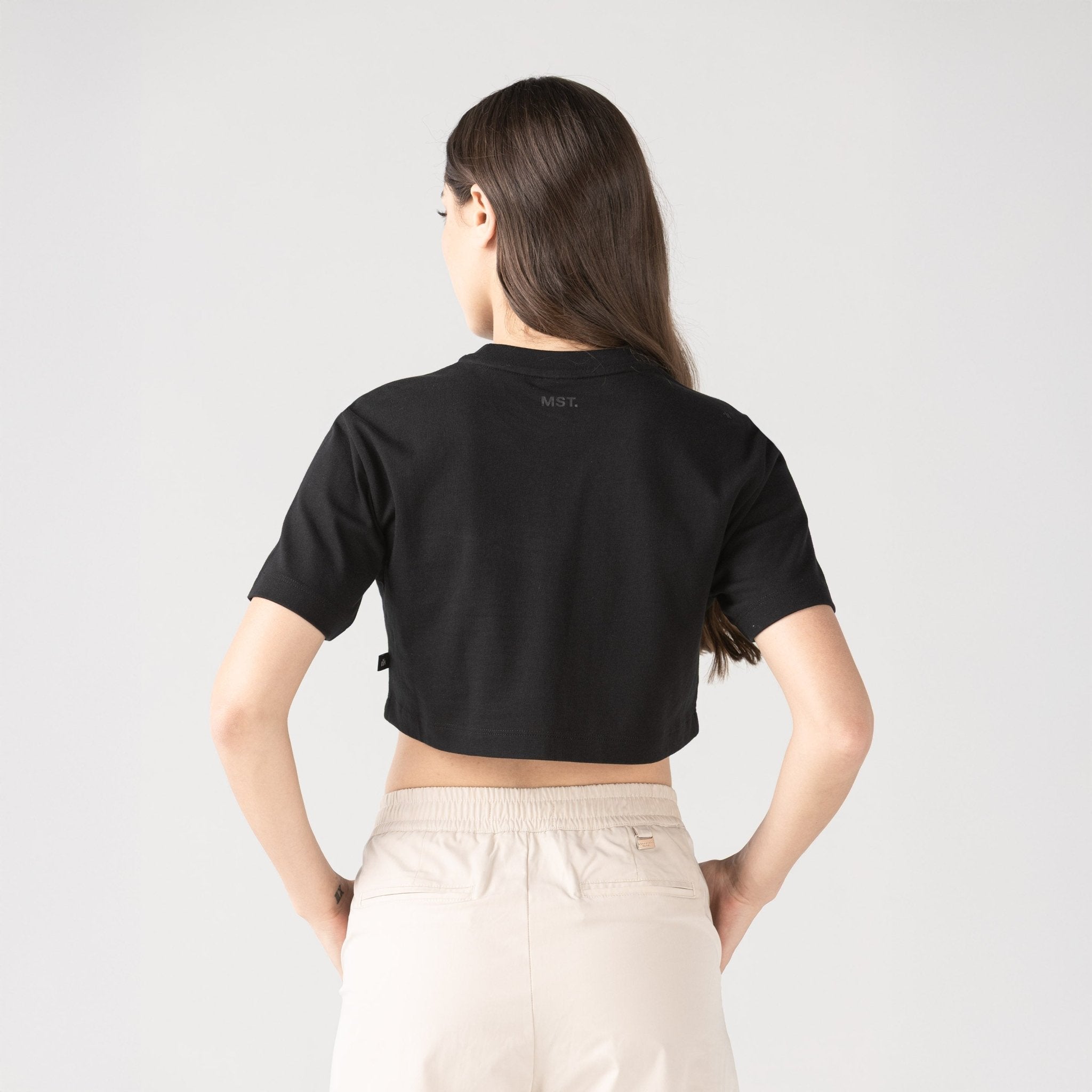 ALANI CROP TOP WOMEN BLACK - Monastery | Tienda Oficial Colombia