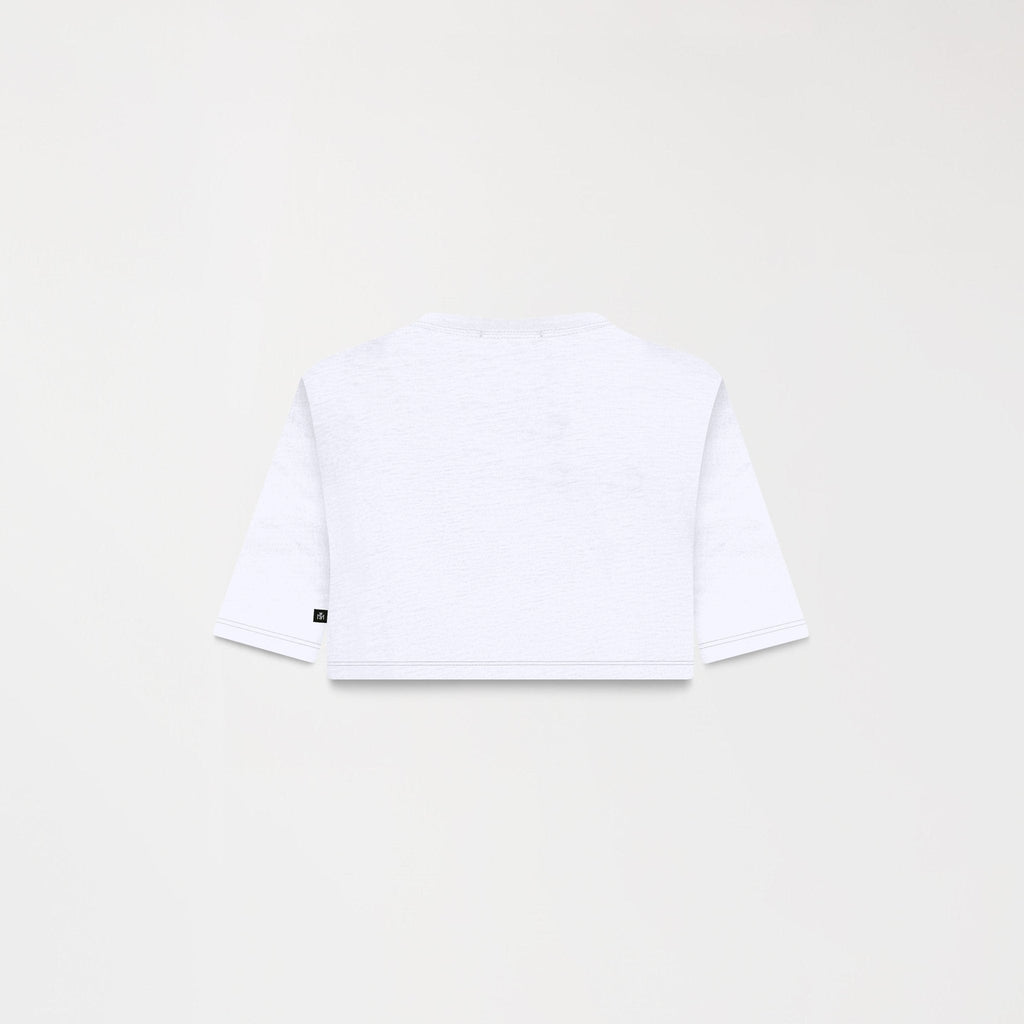 ALANI CROP TOP WOMEN WHITE - Monastery | Tienda Oficial Colombia