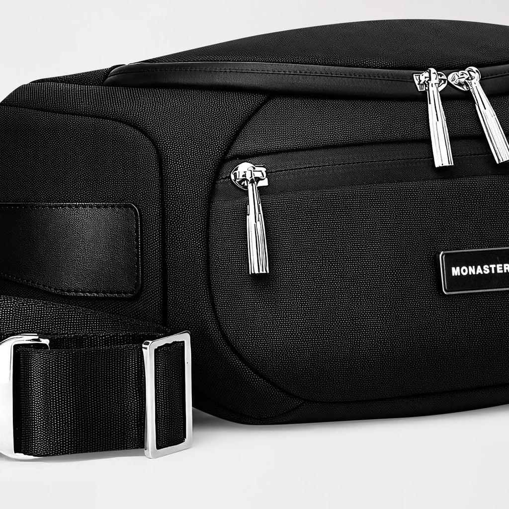 ALBAQ FANNY PACK UNISEX BLACK - Monastery | Tienda Oficial Colombia