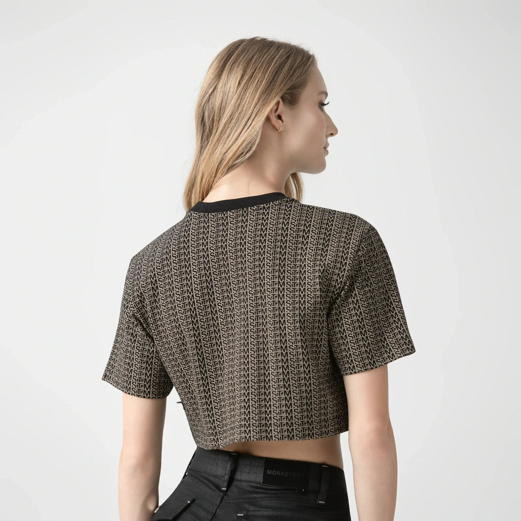 ALEXIA CROP TOP WOMEN BLACK - Monastery | Tienda Oficial Colombia