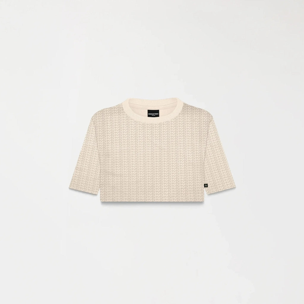 ALEXIA CROP TOP WOMEN IRISH CREAM - Monastery | Tienda Oficial Colombia