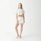 ALEXIA CROP TOP WOMEN WHITE - Monastery | Tienda Oficial Colombia