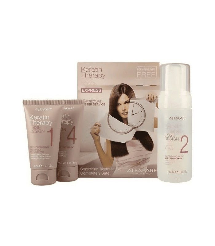 KIT ALFAPARF KERATIN THERAPY SMOOTHING 3P