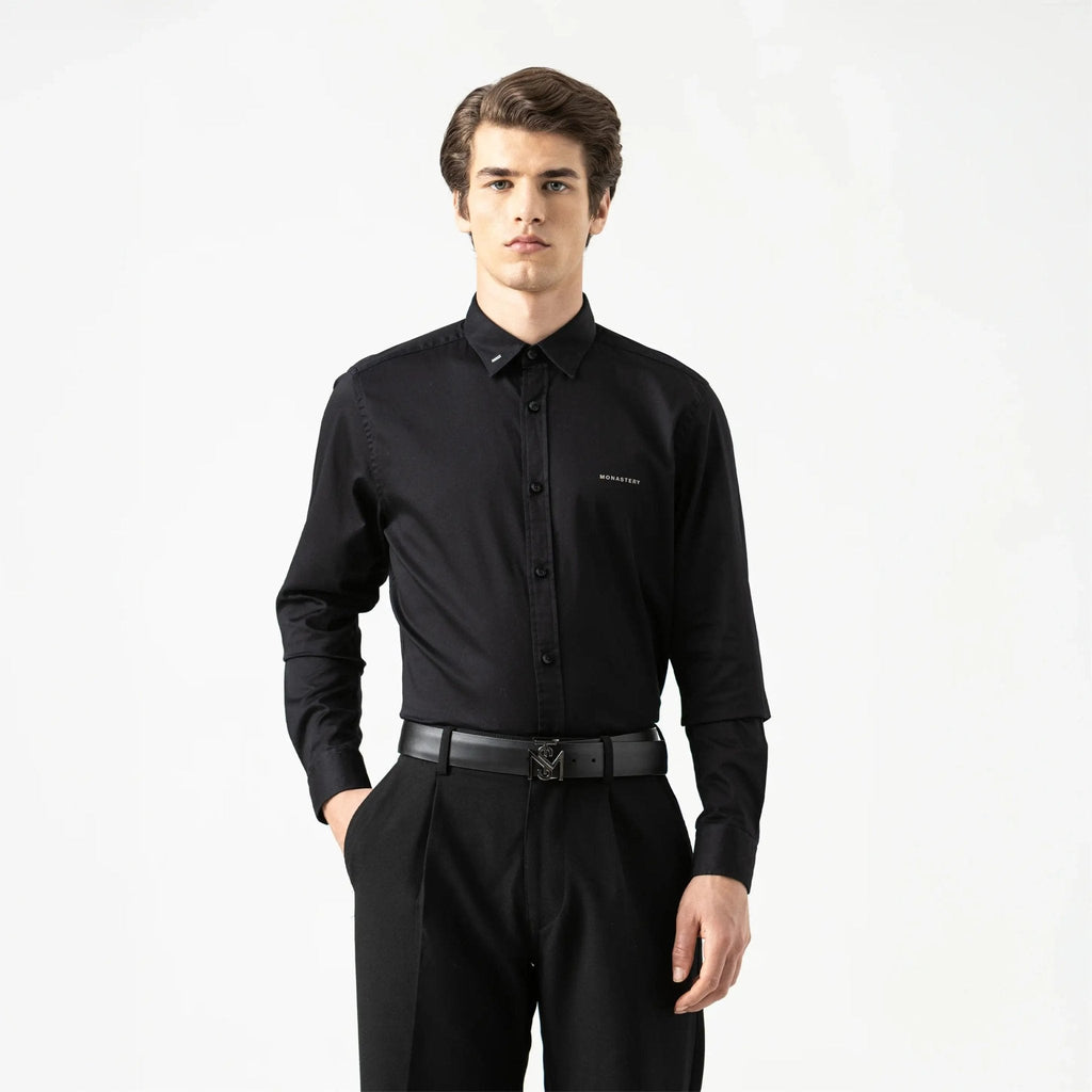 ALI SHIRT MEN BLACK - Monastery | Tienda Oficial Colombia