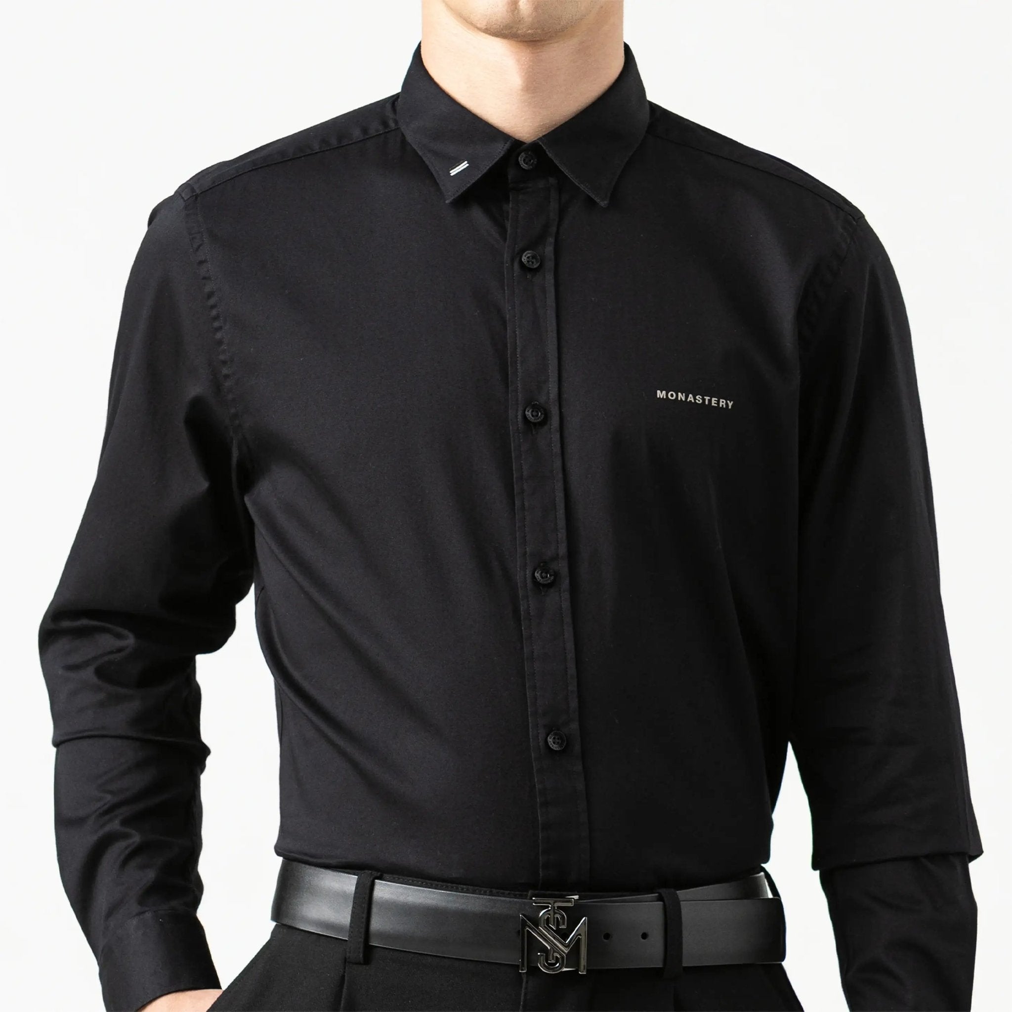 ALI SHIRT MEN BLACK - Monastery | Tienda Oficial Colombia