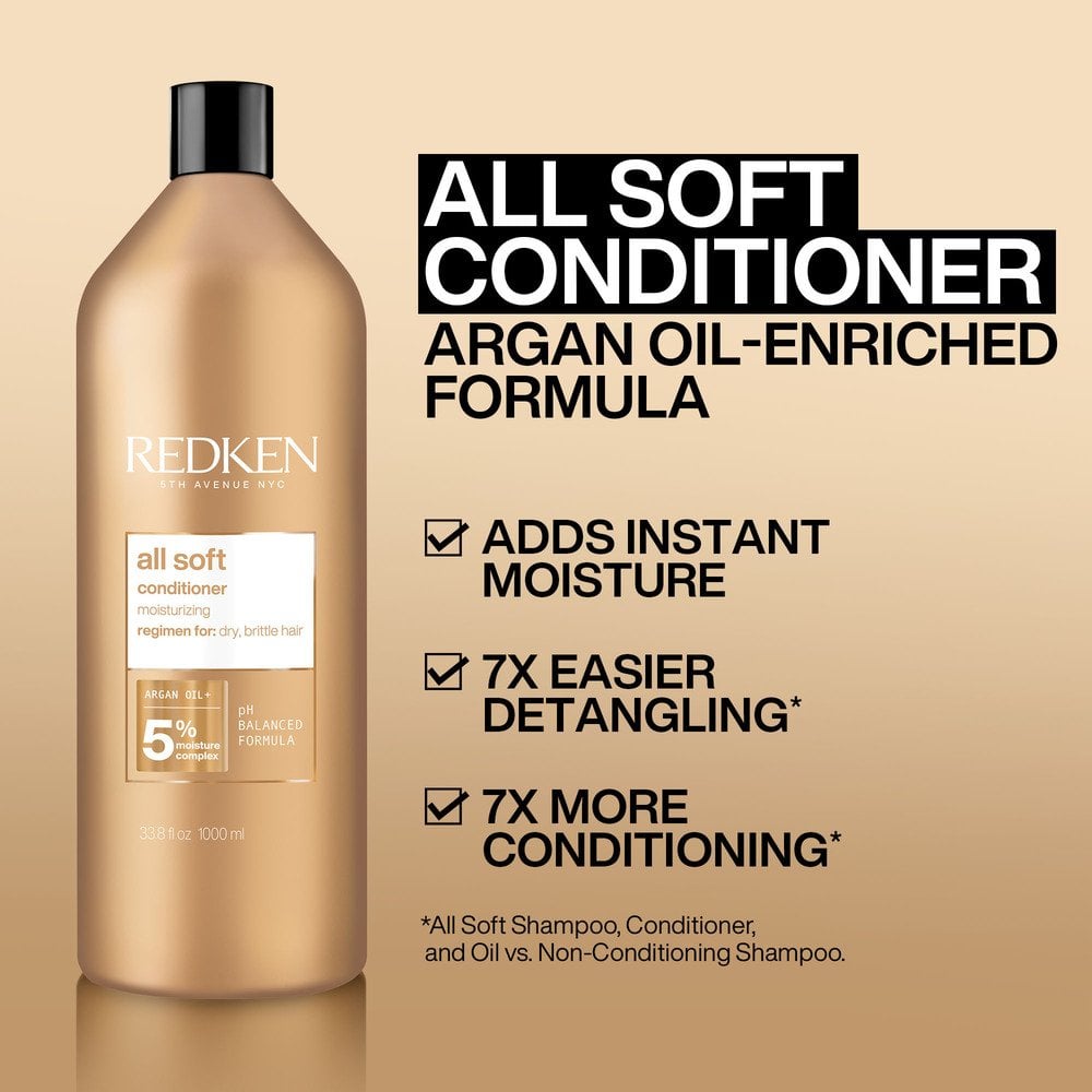 REDKEN 2021 ALL SOFT ACONDICIONADOR 1 LT