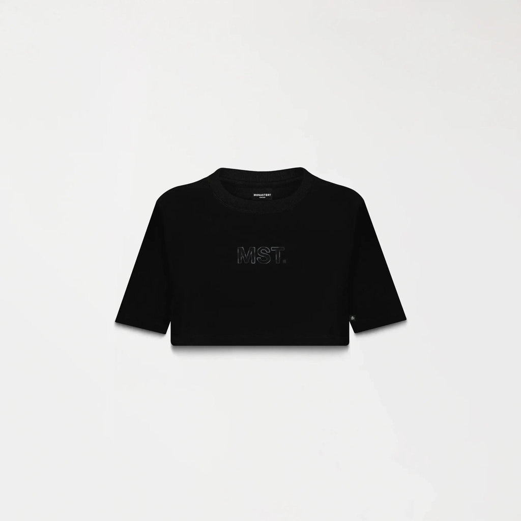 AMAL CROP TOP WOMEN BLACK - Monastery | Tienda Oficial Colombia