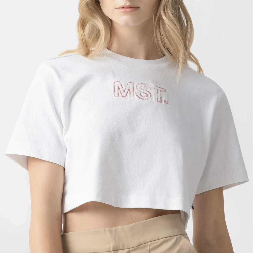 AMAL CROP TOP WOMEN WHITE - Monastery | Tienda Oficial Colombia