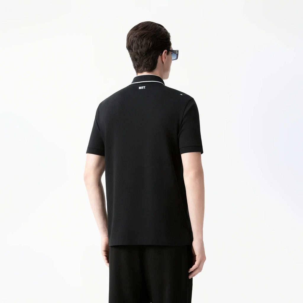 APALUSA POLO MEN BLACK - Monastery | Tienda Oficial Colombia
