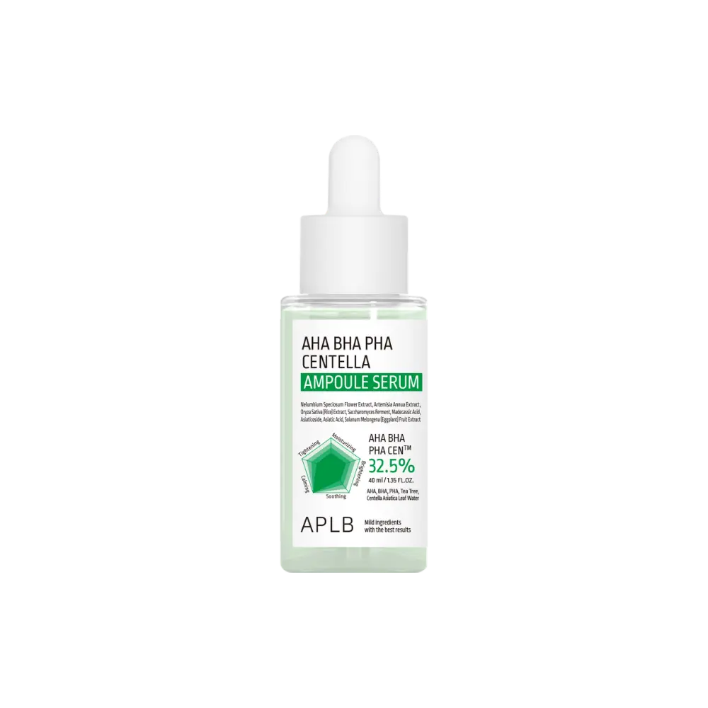 Sérum Renovador Exfoliante APLB AHA BHA PHA Centella Ampoule Serum 40ml