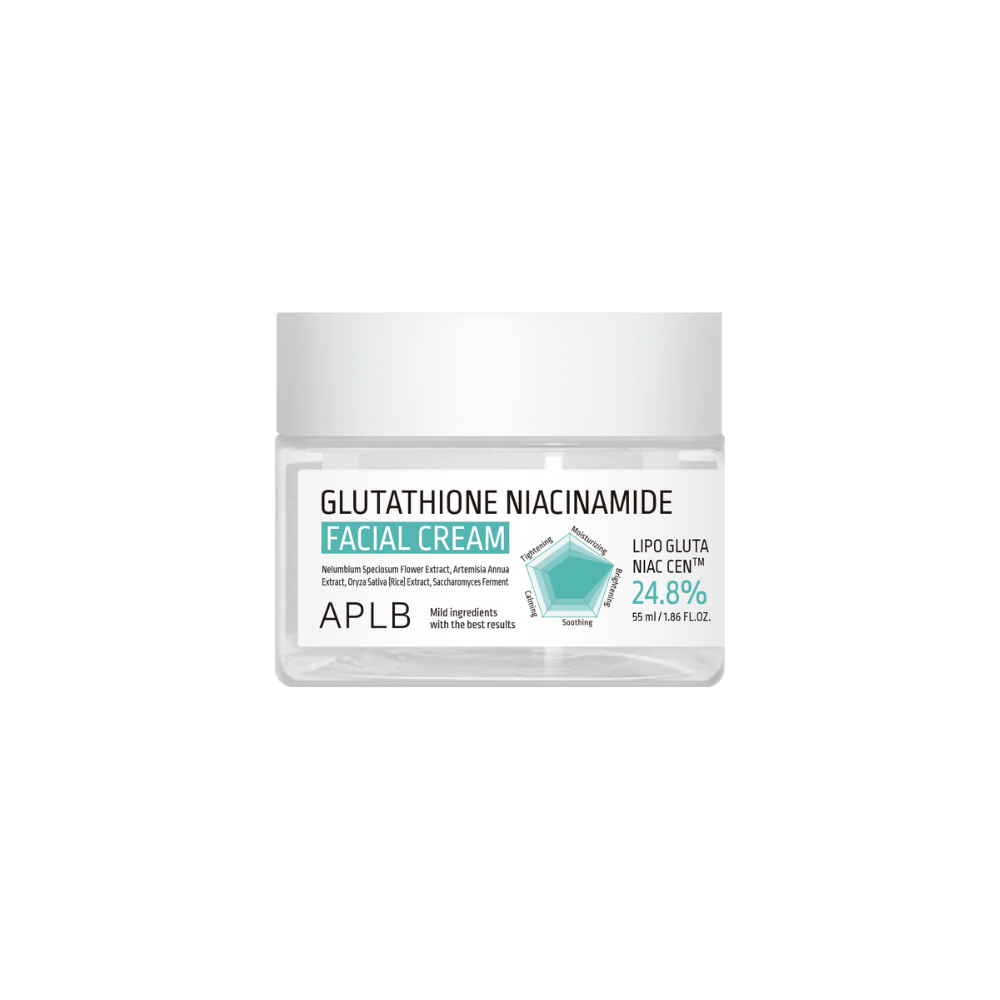Crema Facial Iluminadora APLB Glutathione Niacinamide Facial Cream 55ml