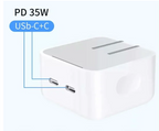 Cargador Apple Con Puerto USB-C Doble De 35W