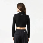 APRILE CROP TOP WOMEN BLACK - Monastery | Tienda Oficial Colombia