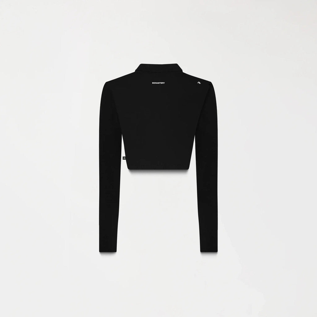 APRILE CROP TOP WOMEN BLACK - Monastery | Tienda Oficial Colombia