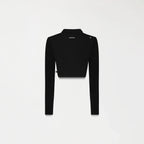 APRILE CROP TOP WOMEN BLACK - Monastery | Tienda Oficial Colombia