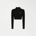 APRILE CROP TOP WOMEN BLACK - Monastery | Tienda Oficial Colombia
