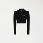 APRILE CROP TOP WOMEN BLACK - Monastery | Tienda Oficial Colombia