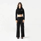 APRILE CROP TOP WOMEN BLACK - Monastery | Tienda Oficial Colombia