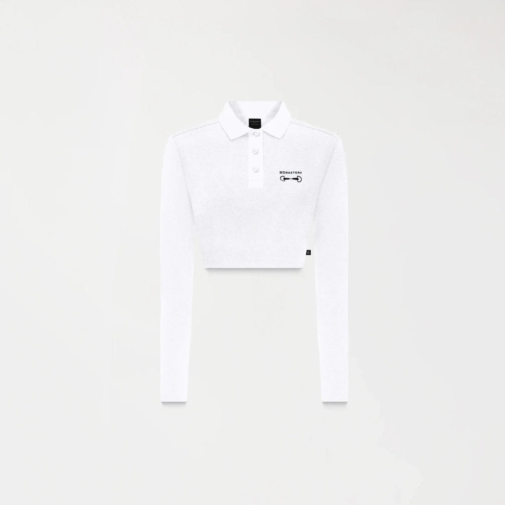 APRILE CROP TOP WOMEN WHITE - Monastery | Tienda Oficial Colombia