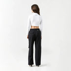 APRILE CROP TOP WOMEN WHITE - Monastery | Tienda Oficial Colombia