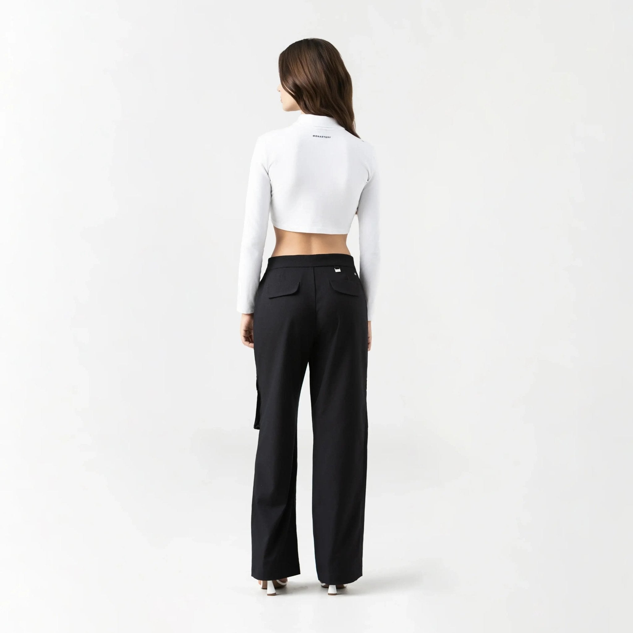 APRILE CROP TOP WOMEN WHITE - Monastery | Tienda Oficial Colombia